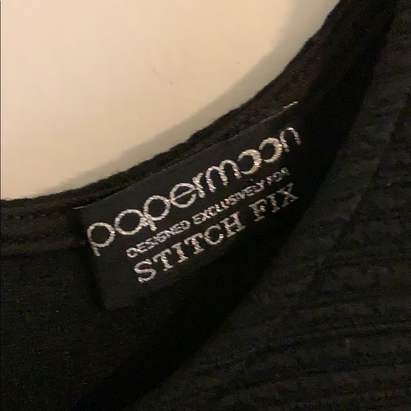 Papermoon Textured Knit Dress Sz S - Picture 4 of 6